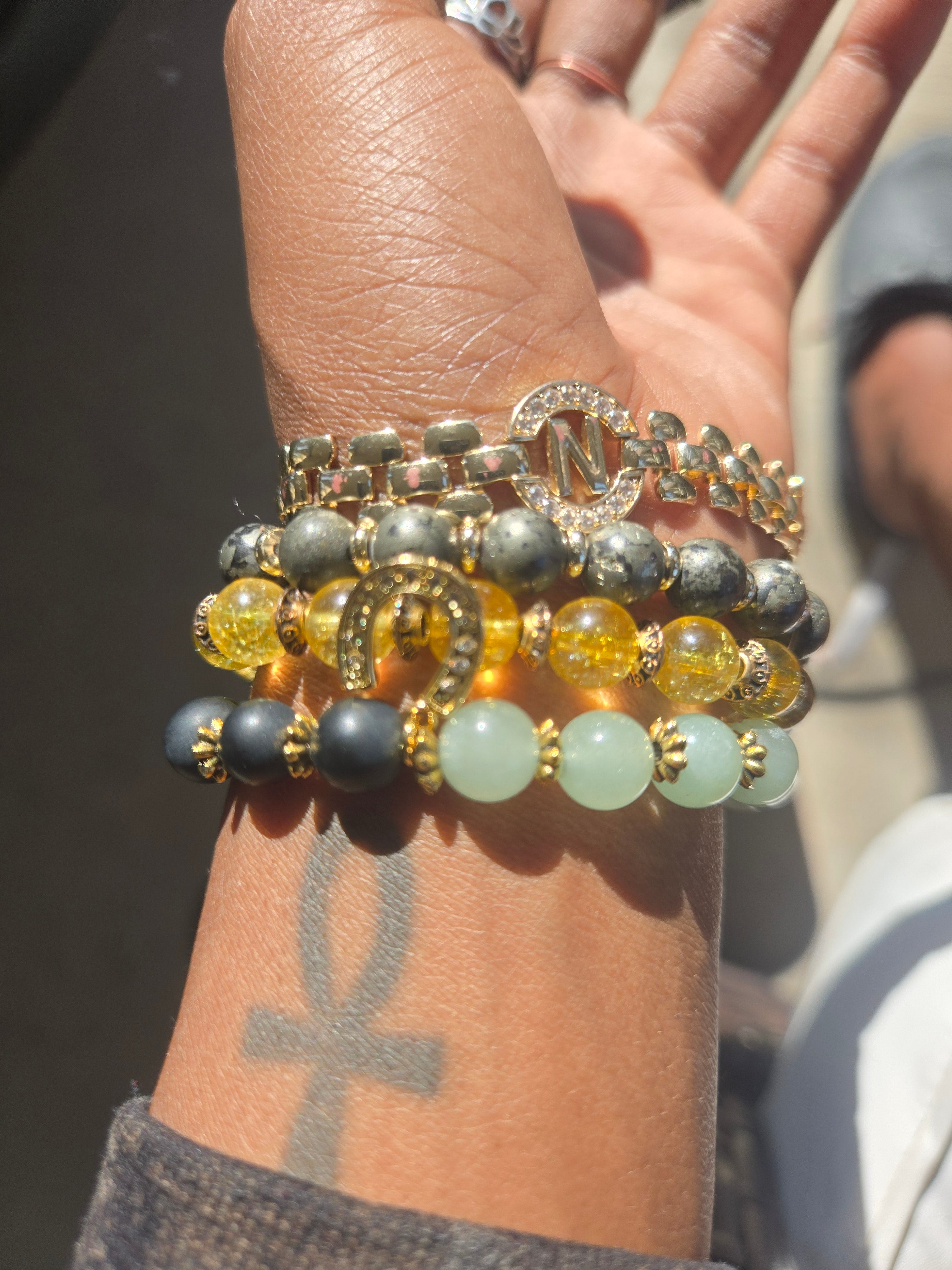 Money Attraction Bracelet Set