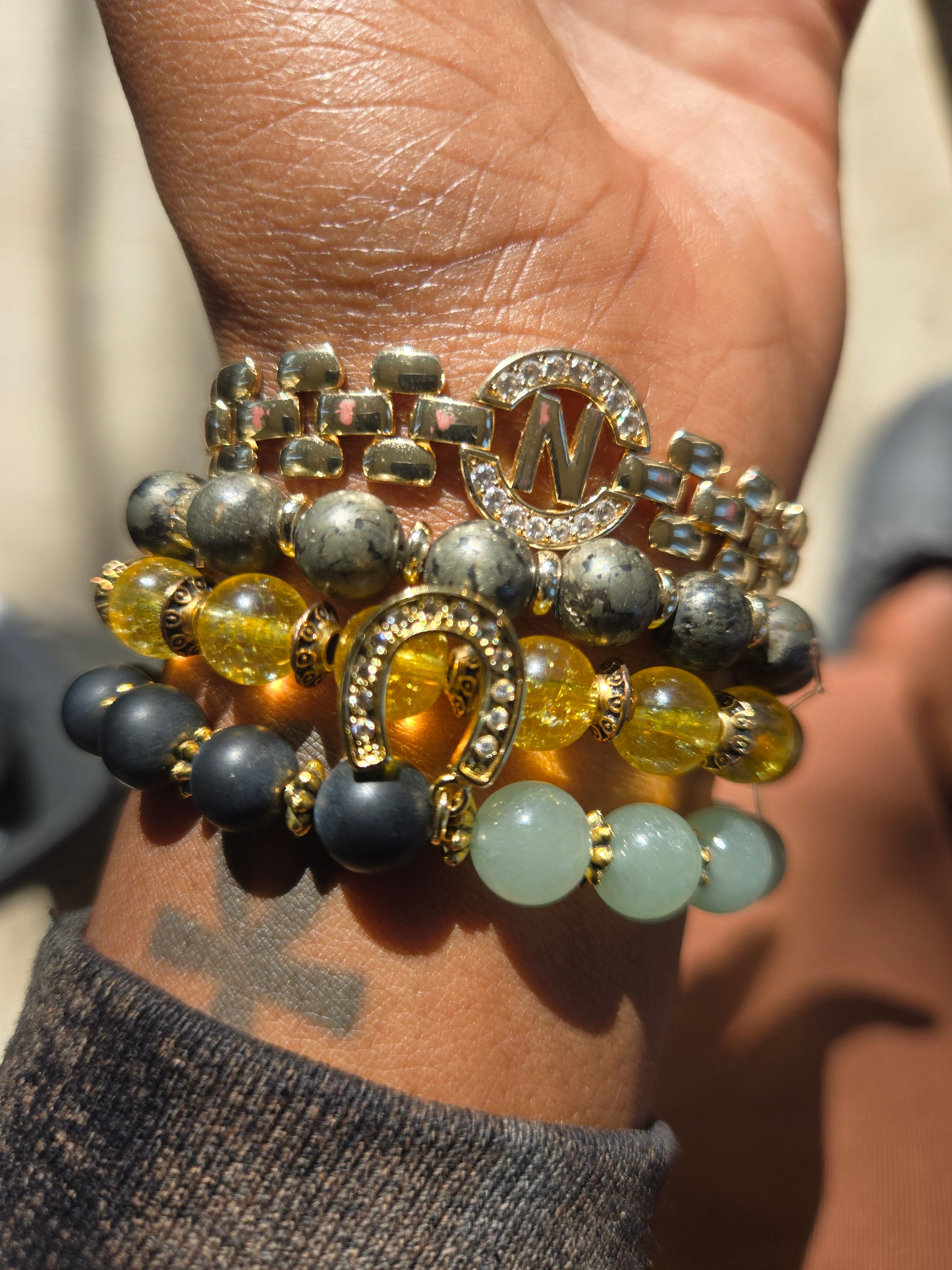 Money Attraction Bracelet Set