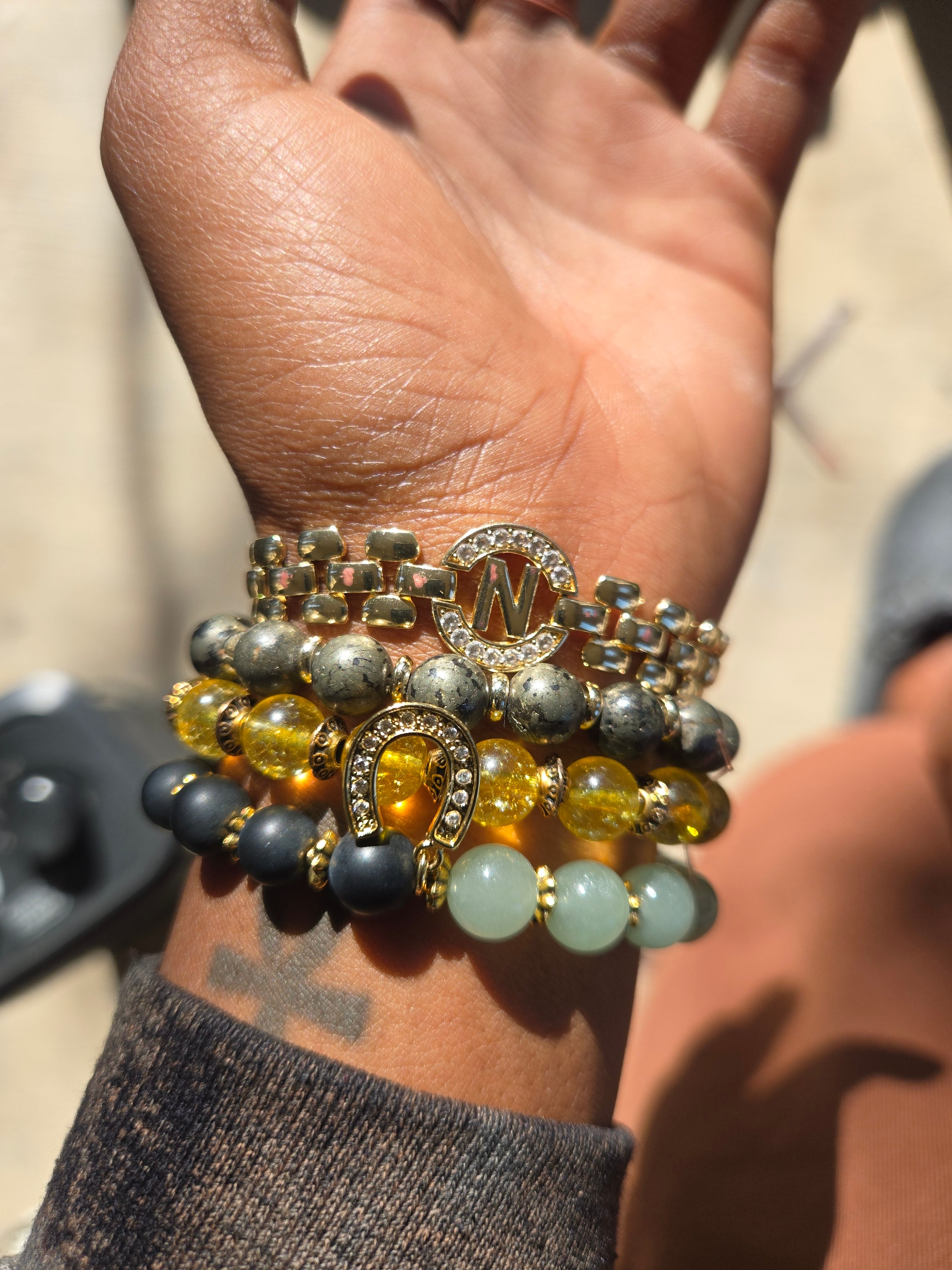 Money Attraction Bracelet Set