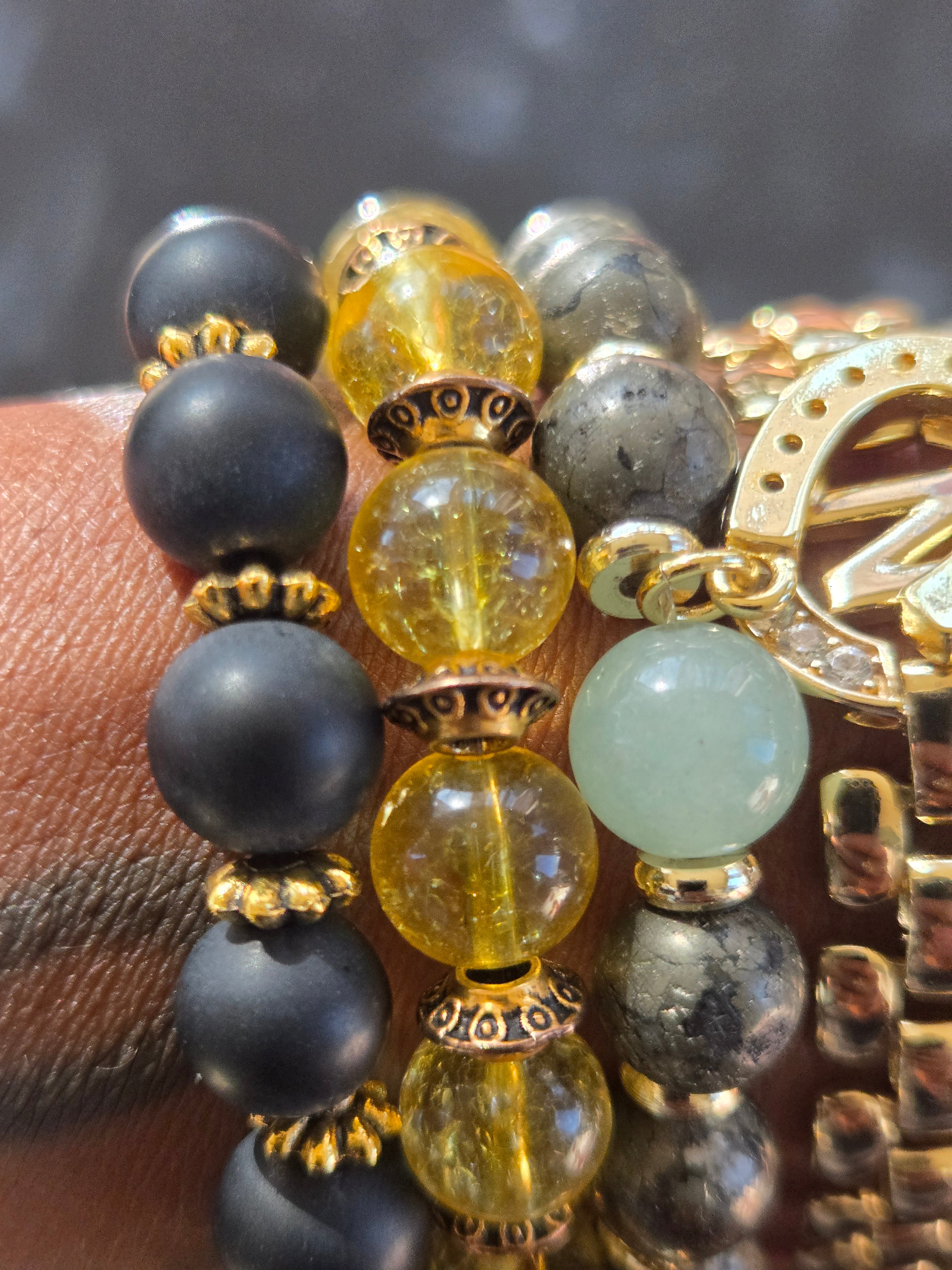 Money Attraction Bracelet Set