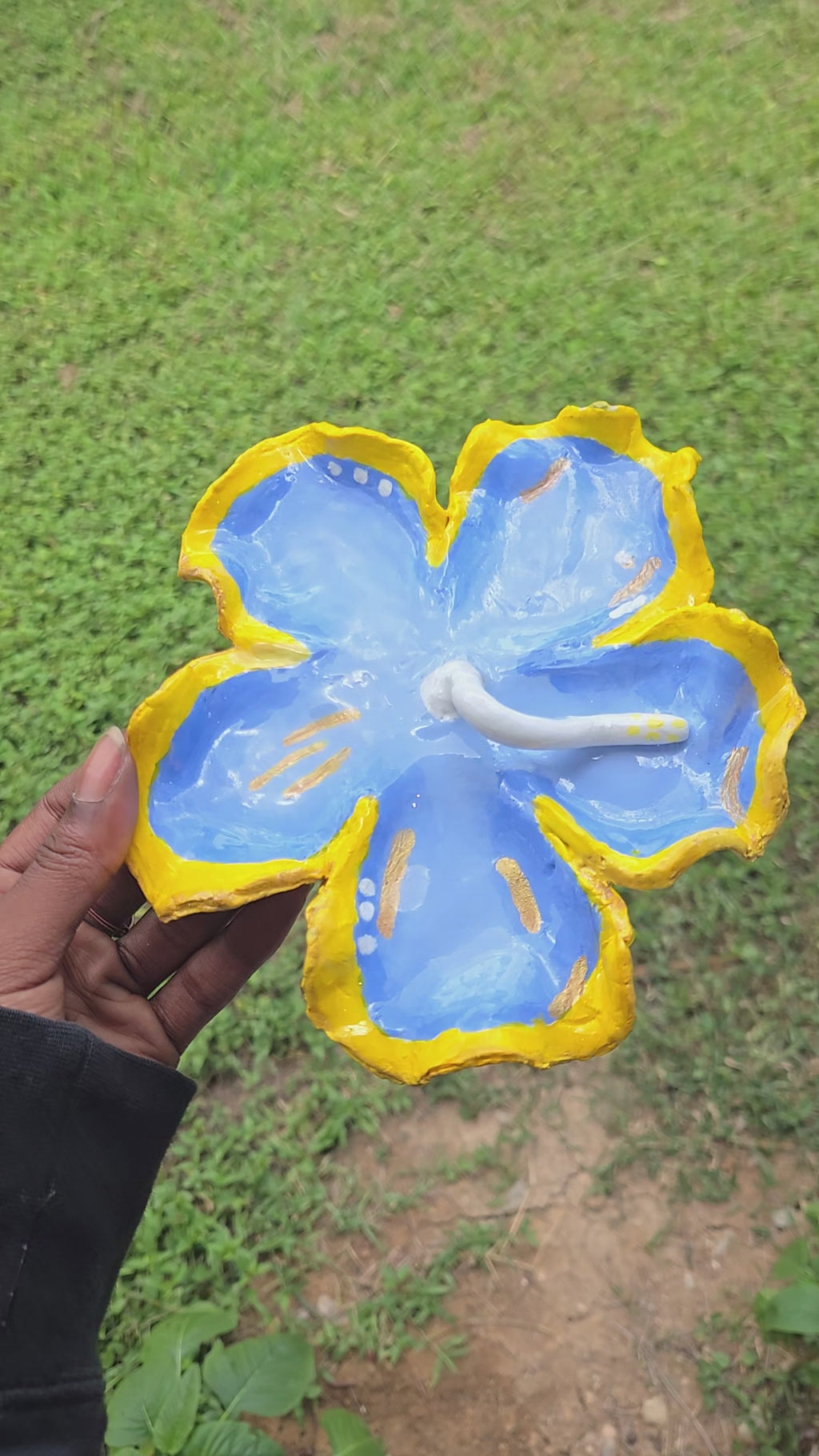 Hibiscus Flower Dish