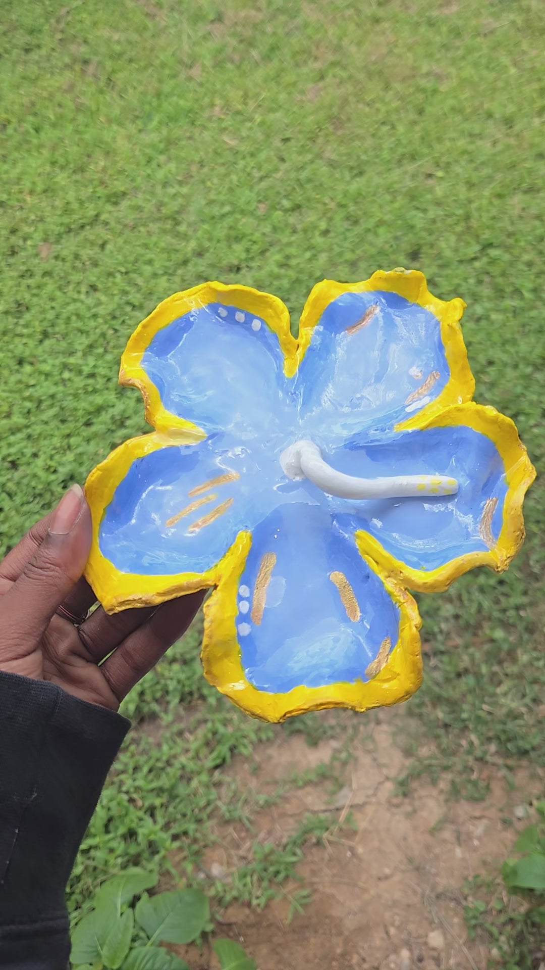 Hibiscus Flower Dish