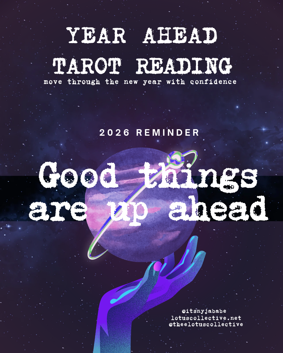Year Ahead Tarot Reading